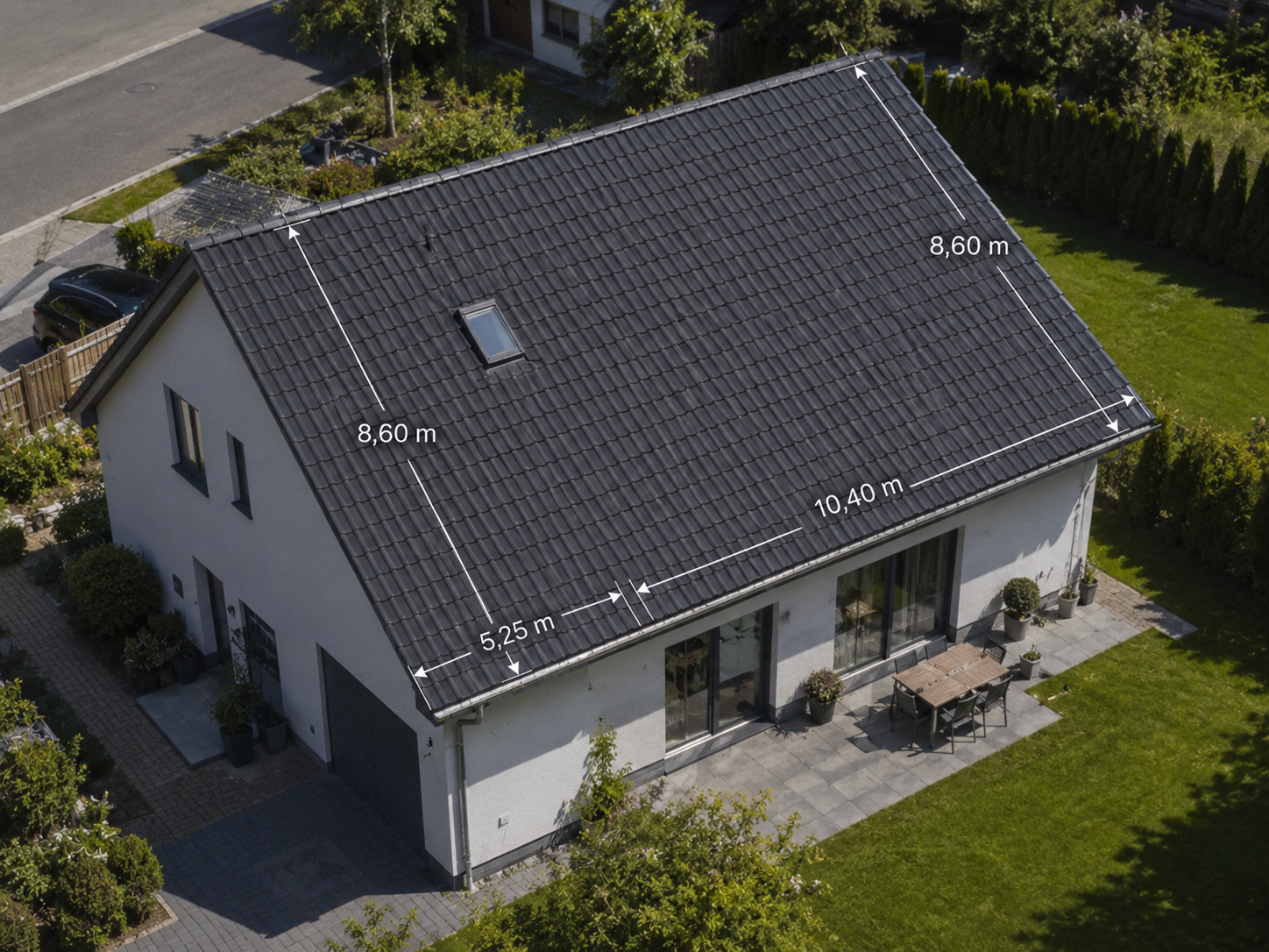Drohneneinsatz: Vermessung